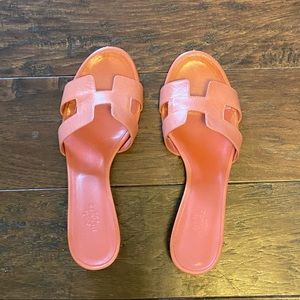 Hermès Oasis Leather Sandals